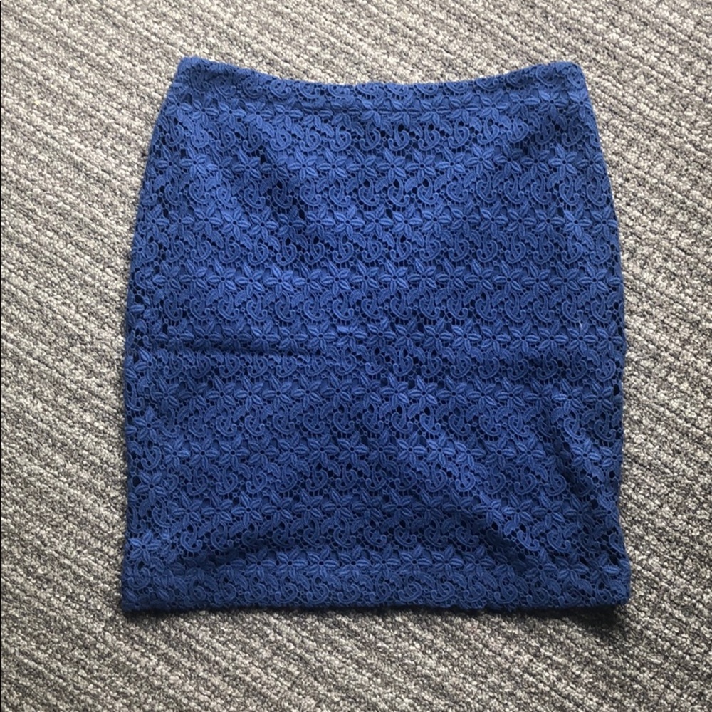 Forever21 Blue mini skirt